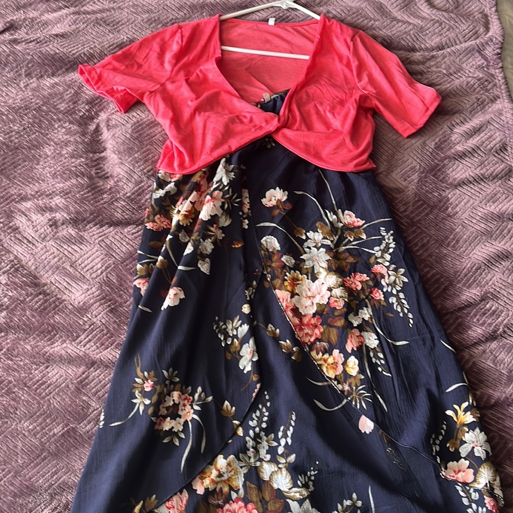 NWOT floral dress
